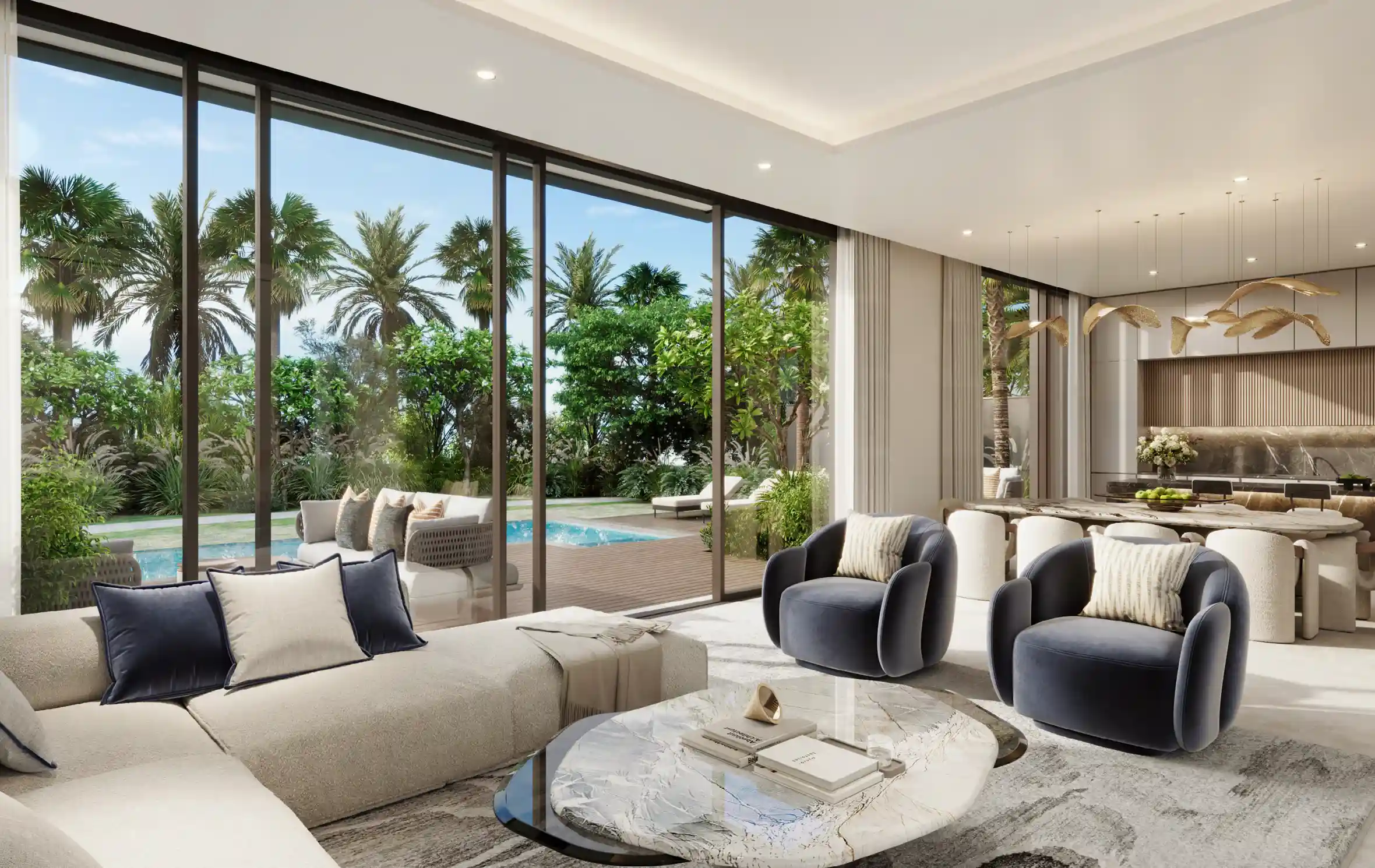1732790318.13) Nad Al Sheba Gardens Phase 7 - 6 Bedroom Villas Living & Dining